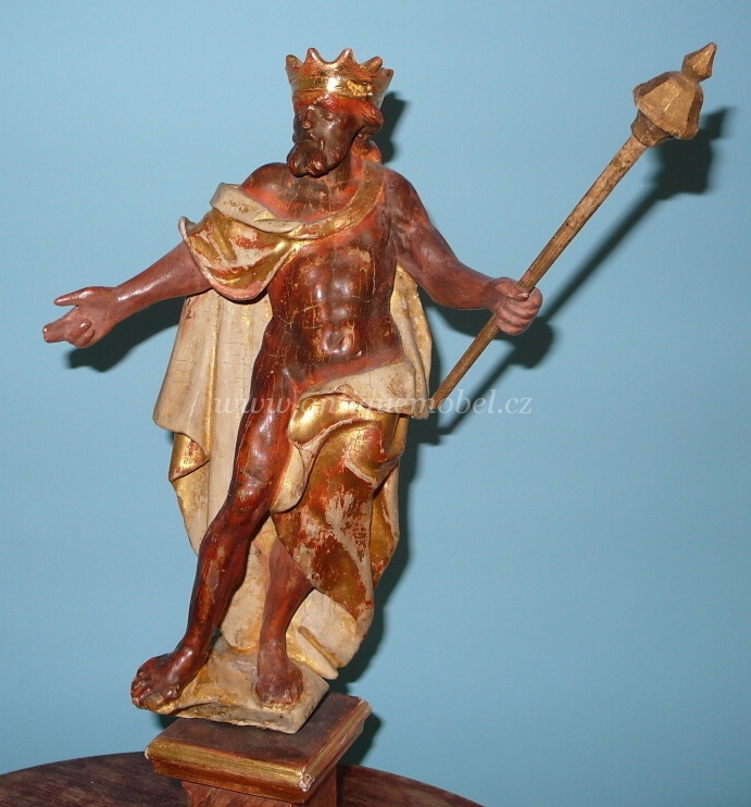 Starožitná socha. Herodes