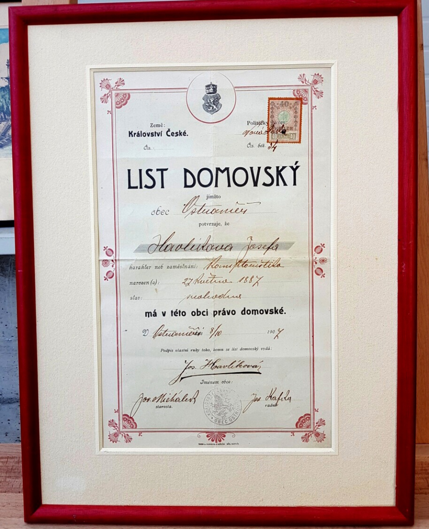 LIST  DOMOVSKÝ. 