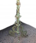 Petrolejová lampa.