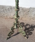 Petrolejová lampa.