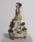 starožitná Socha porcelán Andílci