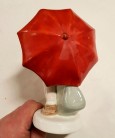 Dívka s Deštníkem-Art-Deco 