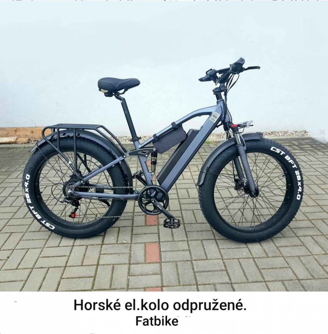 Horské elektrokolo odpružené 