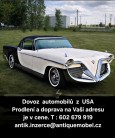Dovoz a prodej veteránu z USA Mikšík 