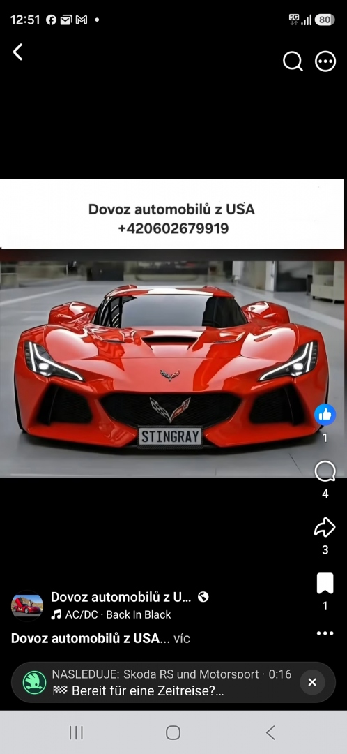 Dovoz aut z USA Mikšík