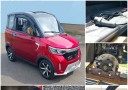 Elektrické Auto pro tři osoby. 