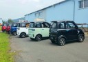 Elektrické Auto pro tři osoby. 