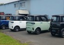 Elektrické Auto pro tři osoby. 
